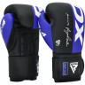 Боксерские перчатки RDX F4 14oz синий/черный