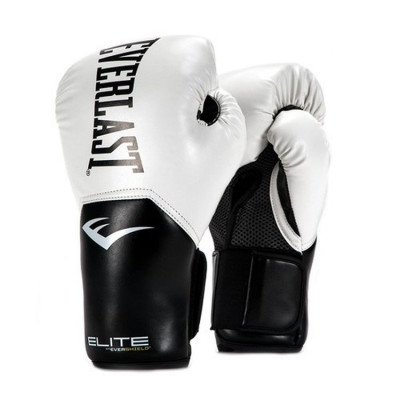 Перчатки тренировочные Everlast Elite ProStyle 16oz белые