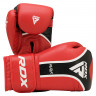 Боксерские перчатки RDX AURA PLUS T-17, 16oz, красный, черный