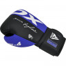 Боксерские перчатки RDX F4 16oz синий/черный