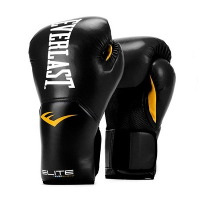 Перчатки тренировочные Everlast Elite ProStyle 16oz черные