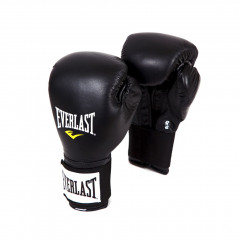 Перчатки тренировочные на липучке Everlast  10oz черные