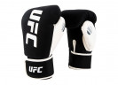 Перчатки для бокса и ММА UFC UHK-75023 черные белые - REG