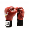 Перчатки тренировочные на липучке Everlast  14oz красные