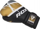 Боксерские перчатки RDX F7 12oz черный/золотой