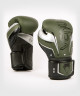 Боксерские перчатки Venum Elite Evo 10oz хаки, серебристый