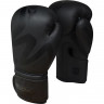 Перчатки тренировочные RDX F15 16oz черный матовый