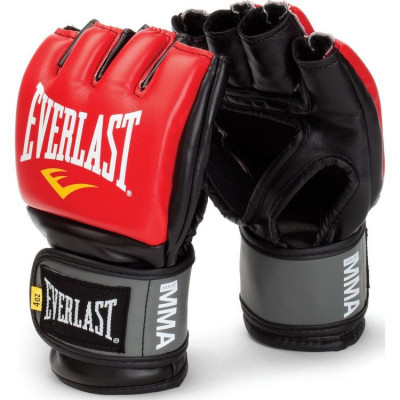 Перчатки тренировочные Everlast Pro Style Grappling LXL красные