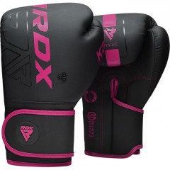 Перчатки тренировочные RDX F6 10oz розовый