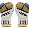 Боксерские перчатки RDX F7 12oz белый/золотой Боксерские перчатки RDX F7 12oz белый/золотой