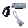Велосипедный фонарь Огонь YZ-1453,белый