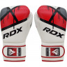 Боксерские перчатки RDX F7 12oz белый/красный