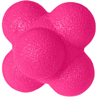 Мяч для развития реакции Reaction Ball REB-204, L, 7см, Розовый