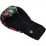 Боксерские перчатки RDX FL-3 8oz черный/цветемно-