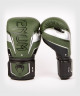 Боксерские перчатки Venum Elite Evo 14oz хаки, серебристый