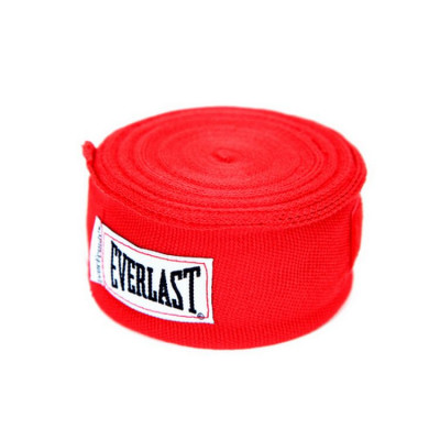 Бинты Everlast 4.55м красные