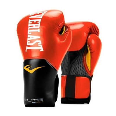 Перчатки тренировочные Everlast Elite ProStyle 10oz красные