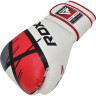 Боксерские перчатки RDX F7 14oz белый/красный