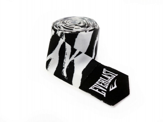 Бинты Everlast 3м Spark зебра
