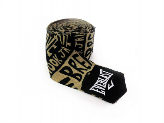 Бинты Everlast 3м Spark черный/золотой