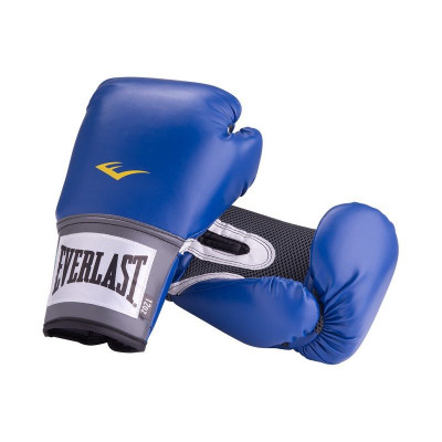 Перчатки тренировочные Everlast PU Pro Style Anti-MB 10oz синие