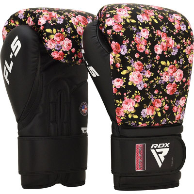 Боксерские перчатки RDX FL-5 12oz черный