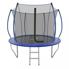 EVO JUMP Internal 10ft (Blue) Батут  СКЛАДНОЙ с внутренней сеткой и лестницей, диаметр 10ft (синий)