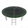 EVO JUMP External 8ft (Green) Батут СКЛАДНОЙ с внешней сеткой и лестницей, диаметр 8ft (зеленый)