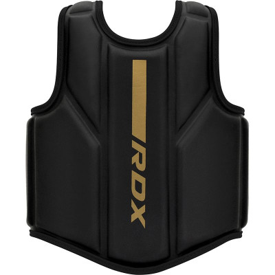 Защита груди RDX F6 L/XL черный/золотой матовый