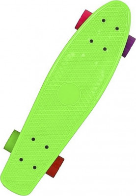 Скейтборд пластиковый 22", EVO Kids зеленый