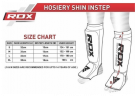 Защита голени и стопы RDX S красн.