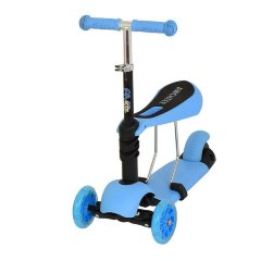 Самокат EVO Kids M-1 Blue (3 в 1)