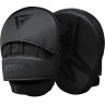 Лапы боксерские RDX FOCUS T15 черный матовый Лапы боксерские RDX FOCUS T15 черный матовый