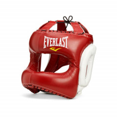 Шлем Everlast MX Headgear M RD/WHT