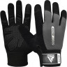 Перчатки RDX Gym Weight Lifting W1F, S, черный, серый Перчатки RDX Gym Weight Lifting W1F, S, черный, серый