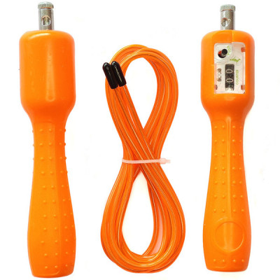 Скакалка со счетчиком 2.8 м. JJ-145-3 оранжевая, E32659